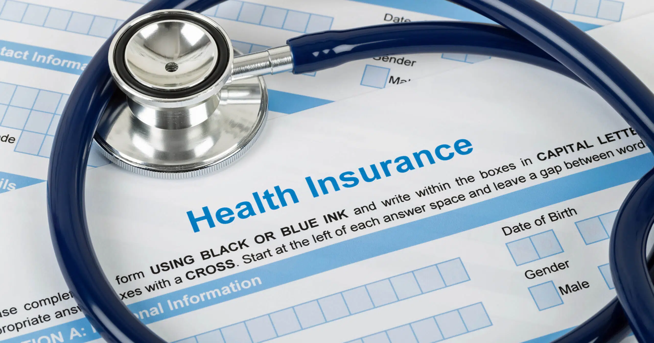 Health insurance application form 