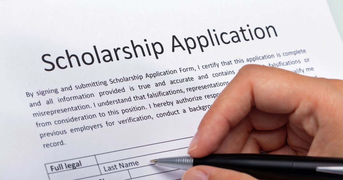 Scholarship application