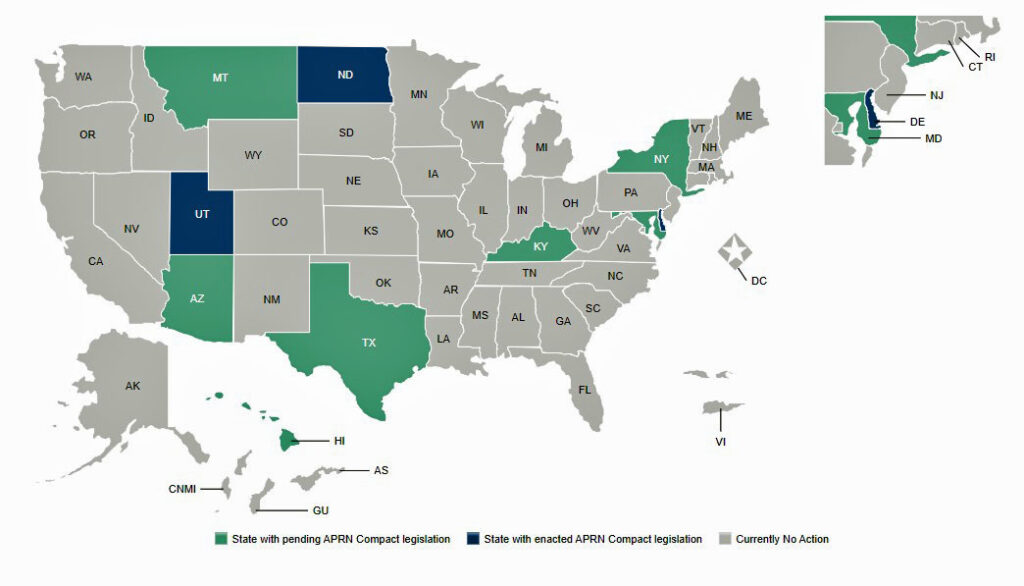 What Are the Nurse Licensure Compact States in July 2023? Vivian